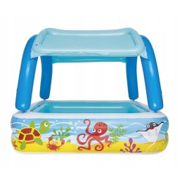 Vaikų baseinas, sodo baseinas su stogu, 147x147cm, bestway 52192