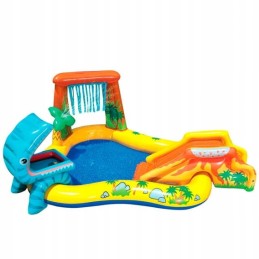Pripučiama baseino žaidimų aikštelė dino intex 57444 baseino dinozaurai intex priedai