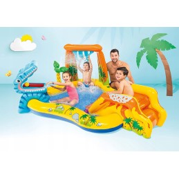 Vandens žaidimų aikštelė baseinas čiuožyklos fontanas intex