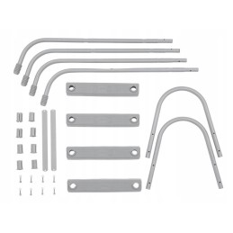 Metalinės baseino kopėčios 84 cm bestway dvipusės 58430 naujas modelis 2024 m.