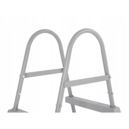 Metalinės baseino kopėčios 84 cm bestway dvipusės 58430 naujas modelis 2024 m.