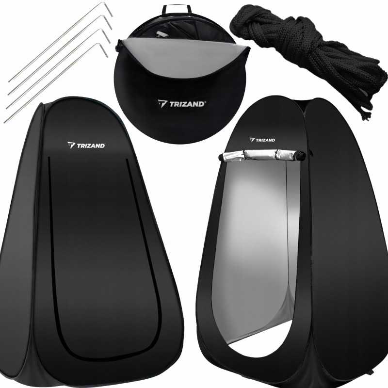 Palapinė dušui, persirengimo kambarys, tualetas, nešiojama, paplūdimys, kempingas