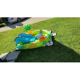 Pripučiamų žaidimų aikštelių dinozaurų priedai intex 57166