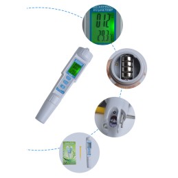 PH matuoklis, ec temp, ph matuoklis, laidumo matuoklis, termometras