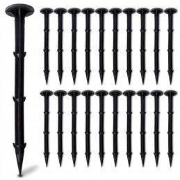 Žemės ūkio audinys augintas audinys juodas 110x 5000 cm 70g 50 smeigtukai