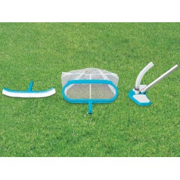 Priedų rinkinys: dulkių siurblys, tinklelis, baseino valymo šepetys, 29057