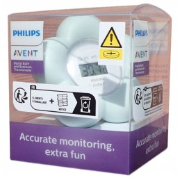 Philips Avent Sch480 elektroninis skaitmeninis vonios kambario termometras
