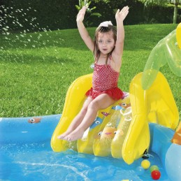 Vaikų vandens žaidimų aikštelė pripučiamas baseinas fontanas čiuožyklos žaislai