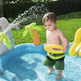 Vaikų vandens žaidimų aikštelė pripučiamas baseinas fontanas čiuožyklos žaislai