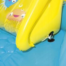 Vaikų vandens žaidimų aikštelė pripučiamas baseinas fontanas čiuožyklos žaislai