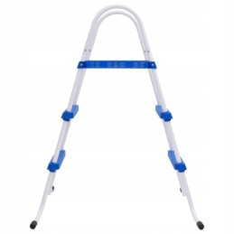 Baseino kopėčios, mėlynos ir baltos, 84 cm, plieninės, lu