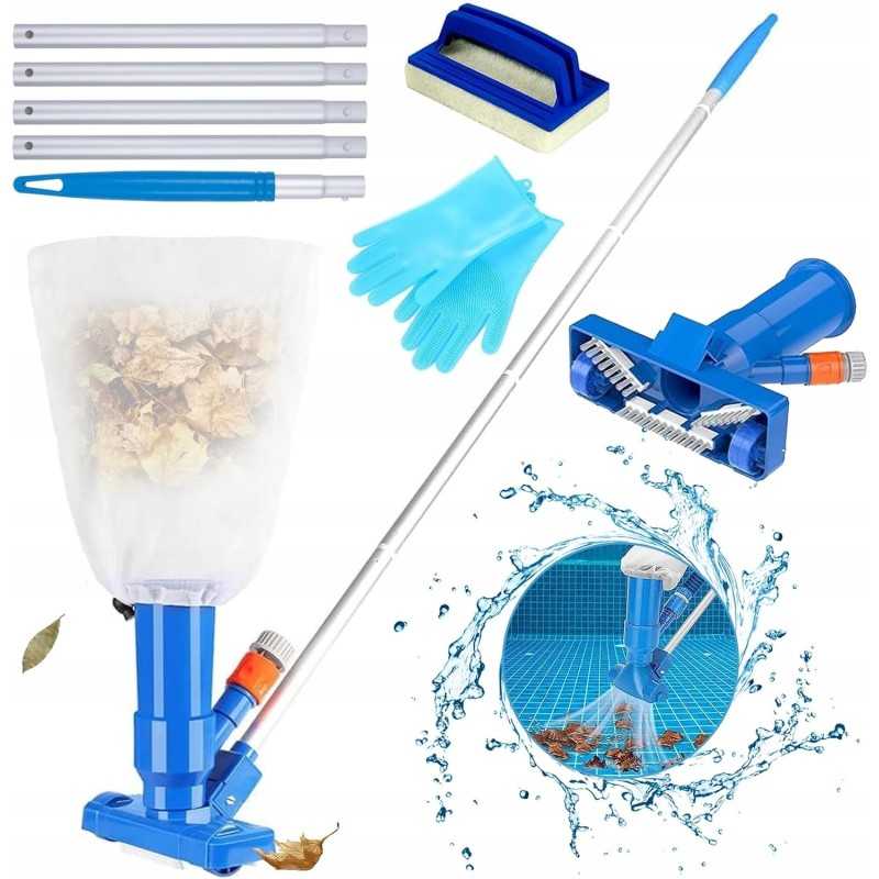 viename baseino dulkių siurblys baseino rinkinys išplečiamas baseino valymas