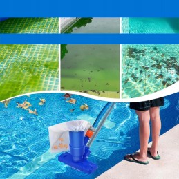 viename baseino dulkių siurblys baseino rinkinys išplečiamas baseino valymas