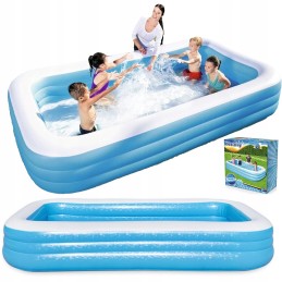 Bestway sodo pripučiamas baseinas, šeima, 305x183cm