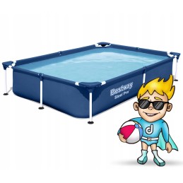 Sodo rėmo baseinas 221x150x43cm bestway