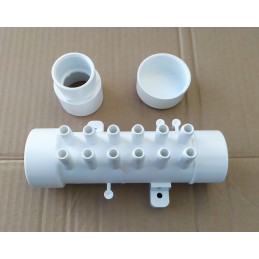 Kolektorius 12 SPA oro purkštukų PVC 33 5 mm
