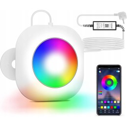 LED baseino apšvietimas 10w 12v protingas spalvų keitimas