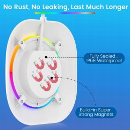 LED baseino apšvietimas 10w 12v protingas spalvų keitimas