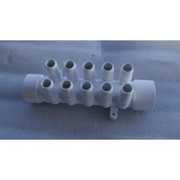 Kolektorius 10 vandens purkštukų PVC SPA vonioms, 48 diametro