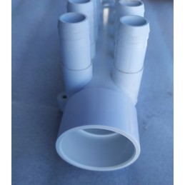 Kolektorius 10 vandens purkštukų PVC SPA vonioms, 48 diametro