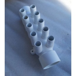 Skirstytuvas vandens srovėms ir šukos voniai