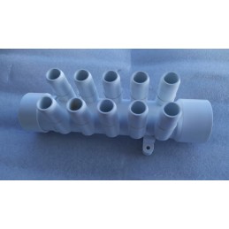 Skirstytuvas vandens srovėms ir šukos voniai