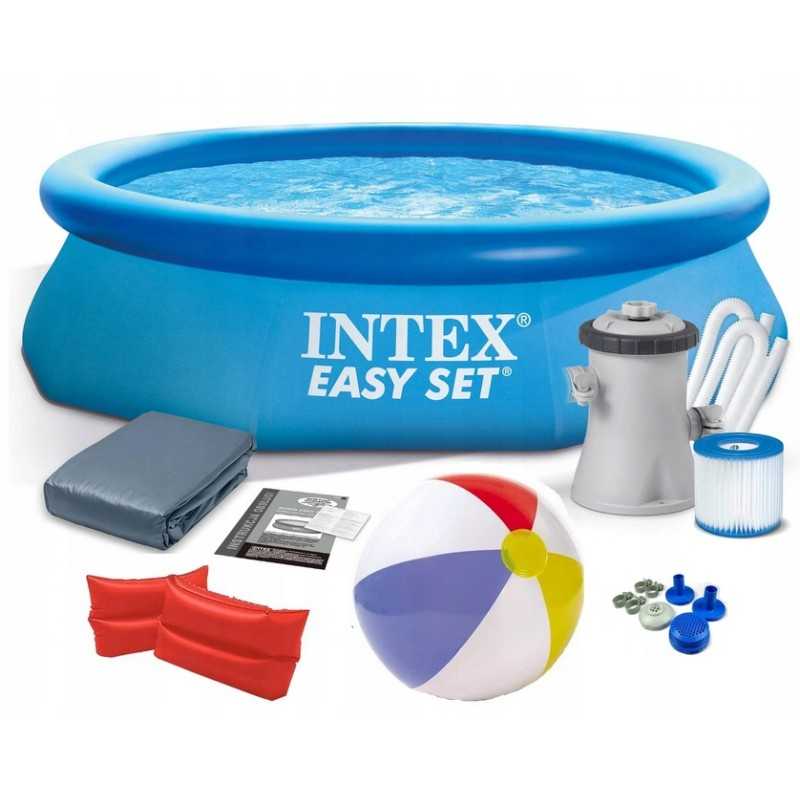 Intex 28122 7-in-1 rėmo sodo baseinas 305x76cm