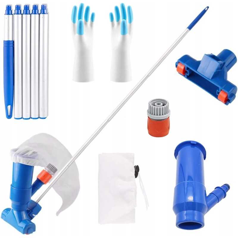 Baseino dulkių siurblys, baseino valymo rinkinys