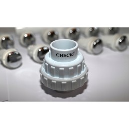 12 plastikinių sūkurinių purkštukų rinkinys