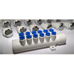 12 plastikinių sūkurinių purkštukų rinkinys