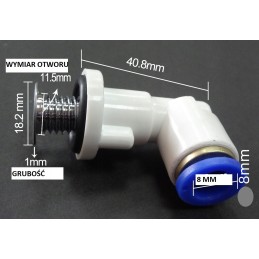 12 plastikinių sūkurinių purkštukų rinkinys