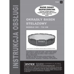 Intex aiakarkassbassein 305x76 cm