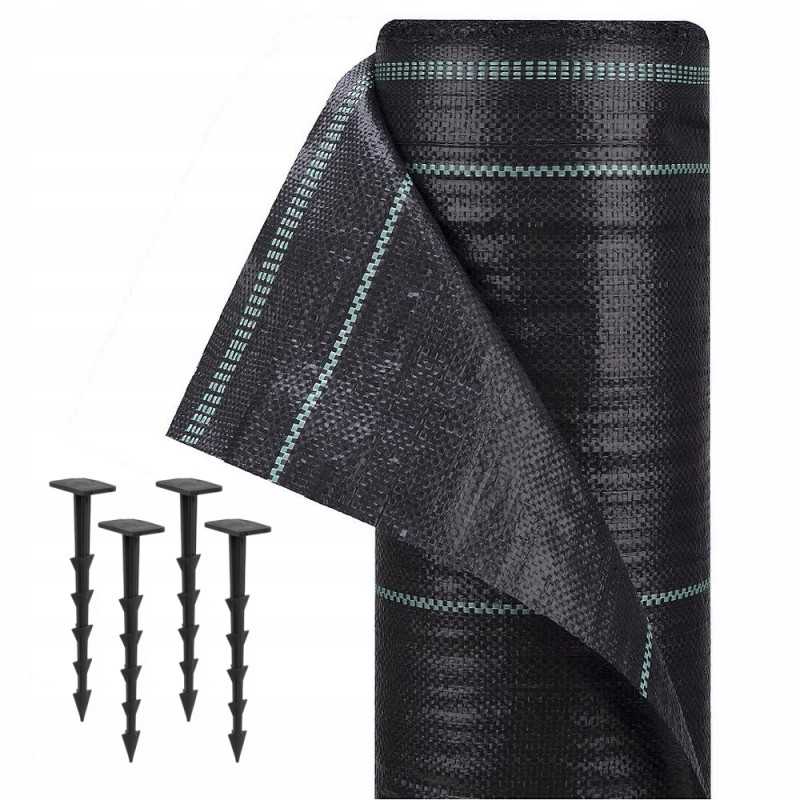 Agrotaudinis 0,8mx100m 70g UV atsparus + kaiščiai / kaiščiai 50 vnt