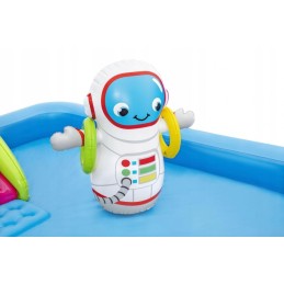 Vandens žaidimų aikštelė mažasis astronautas 288x206x84 bestway 5in1 čiuožykla