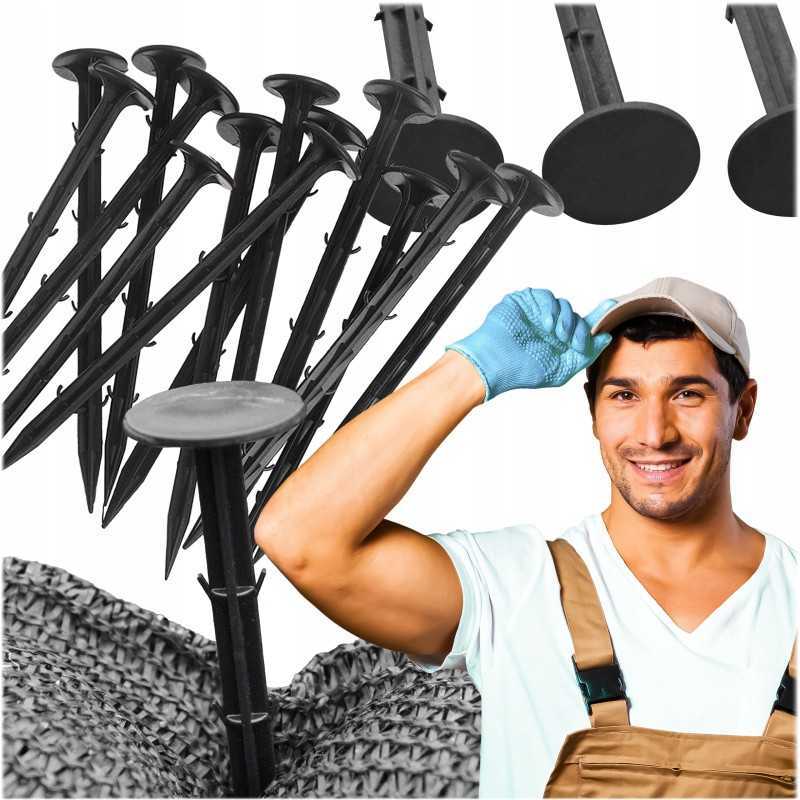 ⭐ kaiščių kaiščiai agrotekstilės inkarams 50 vnt 15 cm⭐