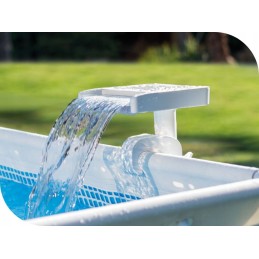 Vandens kaskada baseinui, LED fontanas Intex 28090