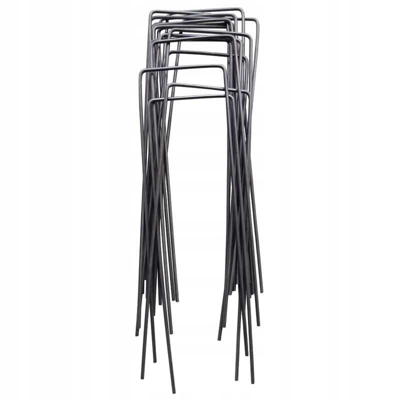 Metaliniai smeigtukai įvairių tipų agrotekstilei, agrotekstilei ir geotekstilei tvirtinti prie žemės, taip pat smeigtukai kurmių