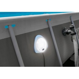 Moderni, praktiška, magnetinė, spalvinga LED baseino lempa Intex 28698