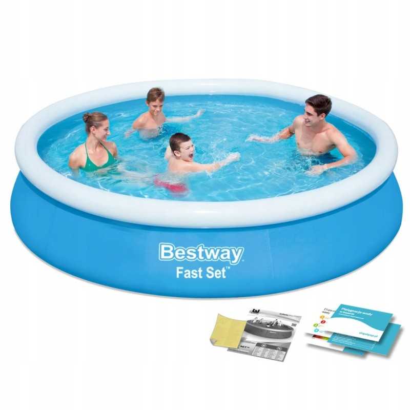 Išsiplečiantis sodo baseinas 366 x 76 cm bestway 57273