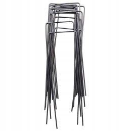 Metaliniai smeigtukai įvairių tipų agrotekstilei, agrotekstilei ir geotekstilei tvirtinti prie žemės, taip pat smeigtukai kurmių