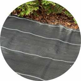 Žemės ūkio audinys, juodas, 3,2, 135 g metras, tvirtas, 1 metras