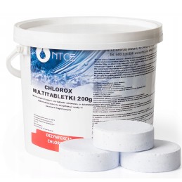 Ntce chlorox multitablets 20g 5kg chloro tabletės baseinams