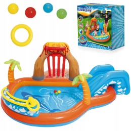 Pripučiama ugnikalnio žaidimų aikštelė 265 x 104 cm bestway 53069