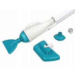 Pilnas baseino valymo rinkinys, dulkių siurblys, teleskopinis stulpas, tinklas