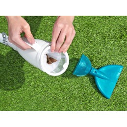 Pilnas baseino valymo rinkinys, dulkių siurblys, teleskopinis stulpas, tinklas