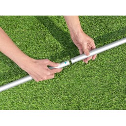 Pilnas baseino valymo rinkinys, dulkių siurblys, teleskopinis stulpas, tinklas