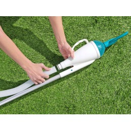 Pilnas baseino valymo rinkinys, dulkių siurblys, teleskopinis stulpas, tinklas