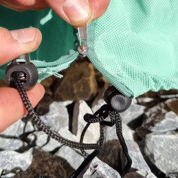 Neaustinis krepšys su užtrauktuku