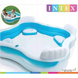 Sodo baseinas 4 žmonėms, nemokami kamuoliai, vandens bombos 9