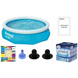Išplėtimas baseinas 10 pėdų 305x76 cm bestway
